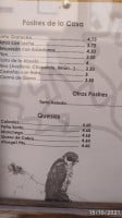 CASA JAMALLOQuiros menu