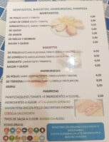 La Alameda menu