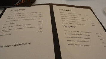 Trueba menu