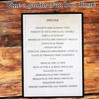 El Bescanoni menu