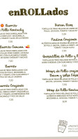 Boasmigas menu