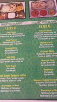The Taj Calella menu