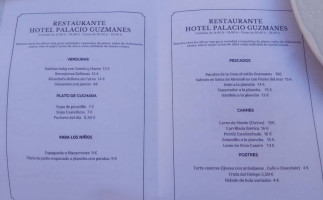 El Olivar De Guzmanes menu