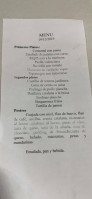El Raco De Navarete menu