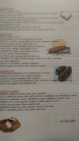 Burguer Playa menu