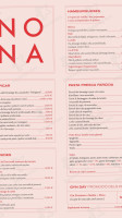 La Nona menu