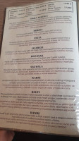 Maurya Indian menu