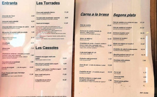 La Terrassa De Campins menu