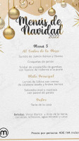 Salones Murano menu