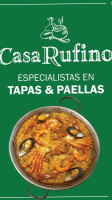 De Tapas Paellas Casa Rufino food