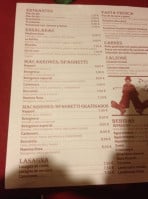 Pizzeria La Pedriza menu