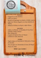 Posada Del Cordobes menu