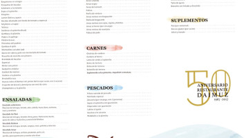 Daimuz menu