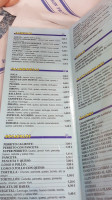 Acuario menu