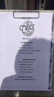 El Cruce menu