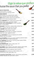 Trattoria Trinacria menu
