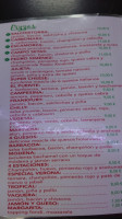 Pizzeria Verona menu