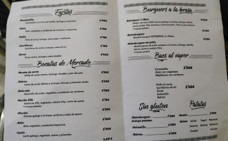 Entrepans menu