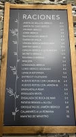 La Lonja De Guijuelo menu