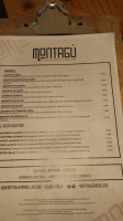 Montagu Granollers menu
