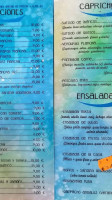 BuendÍa. menu