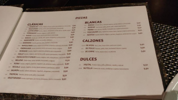 La Pizzeria menu