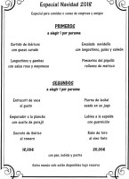 Arcos menu