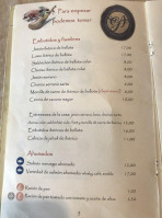 Casa Leon menu