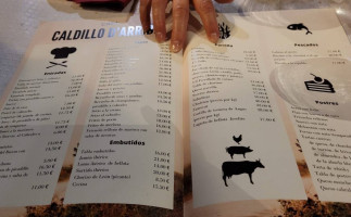 Parrilla Casa Caldillo menu