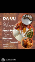 Da Uli menu