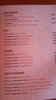 Sitar menu