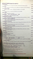 Cafetería Chamberí menu