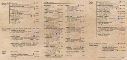 La Dolce Vita Gastrobar:pizzeria menu