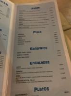 El Marino menu