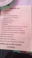 Casa Ladis menu