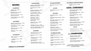 Taverna 1913 menu