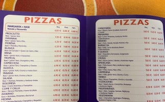 Pizzeria Come Y Calla menu