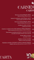 Les Vinyes Restaurant menu