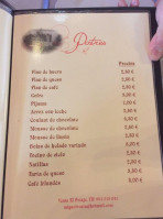 Venta El Potaje menu