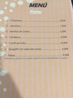 Centro Cívico Mendigorría menu
