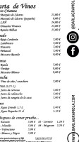 La Gramola Café menu