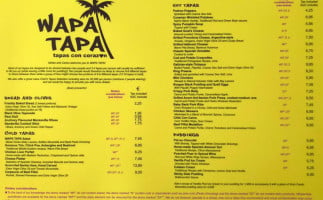 Wapa Tapa food