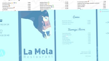La Mola menu