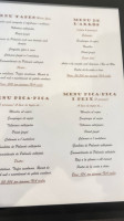 Celler De La Planassa menu