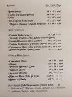 La Cocina De Mi Suegra menu