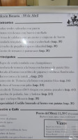 Mesón Bonavía menu