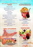 Punto21 menu