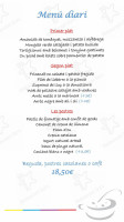 L'olla menu