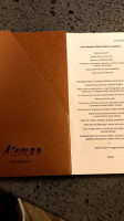 Atempo menu