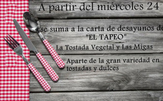 Cafe El Tapeo food